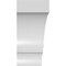 Ekena Millwork 3 1/2-in. W x 8-in. D x 8-in. H Balboa Architectural Grade PVC Knee Brace BRCP035X08X08BOA - alternate 4